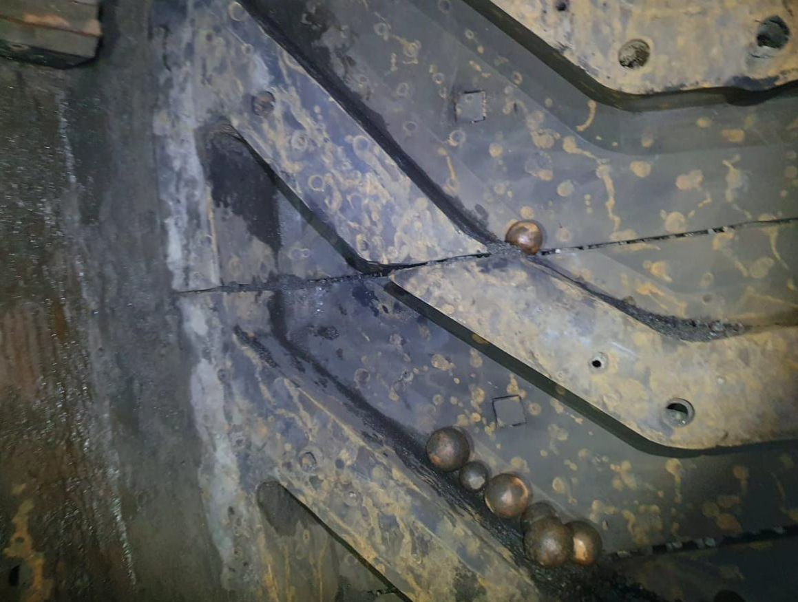 半自磨机衬板- SAG 10.4x5.2m